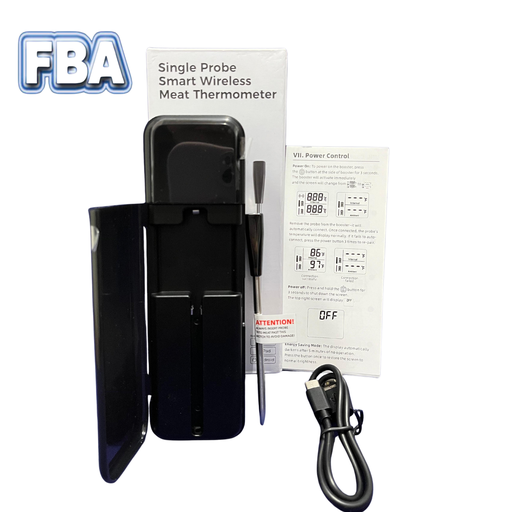 Wireless Meat Food Thermometer Waterproof Instant Read Food Thermometer Blue Tooth Digital Meat Thermometer