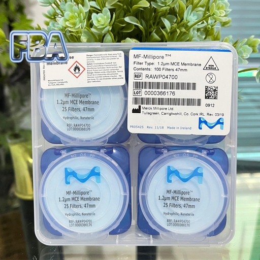 Membrane Filter MCE Millipore Pori 1.2 µm Dia. 47 mm RAWP04700 Hydrophilic