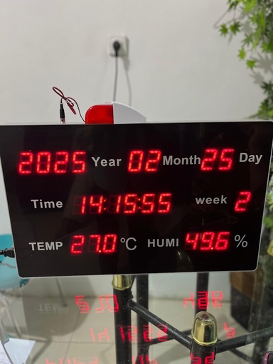 Temperature and Humidity Monitor HE218B-TH+A01 HUATO